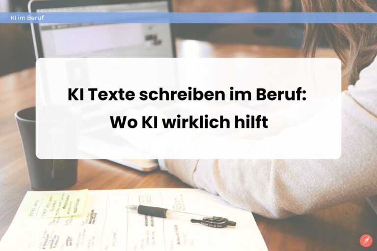 KI Texte schreiben im Beruf